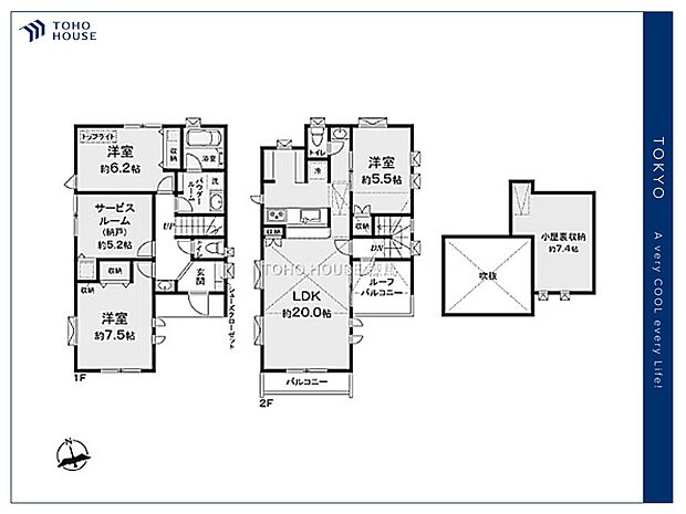 【floor plan】間取り