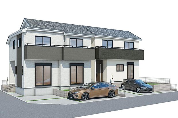 【完成予想図外観】