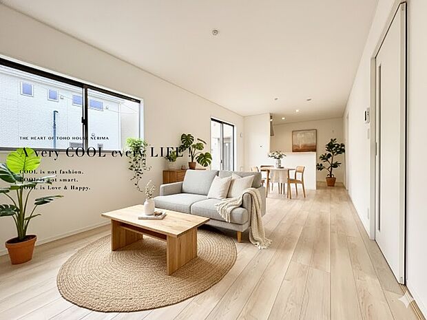 【配置してある家具や小物はCGによるイメージです】【Livingroom】リビング