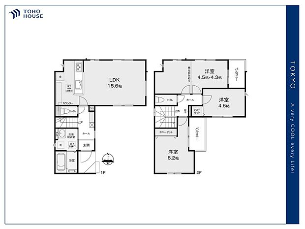 【floor plan】間取り