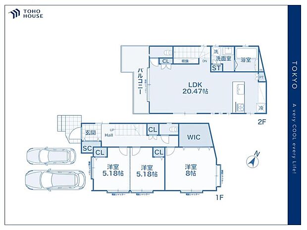 【floor plan】間取り