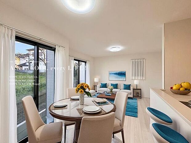 【配置してある家具や小物はCGによるイメージです。】【Livingroom】リビングルーム