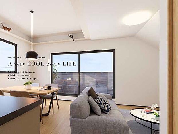 【完成予想図】リビング