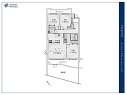 ウインベルコーラス朝霞 3LDKの間取り
