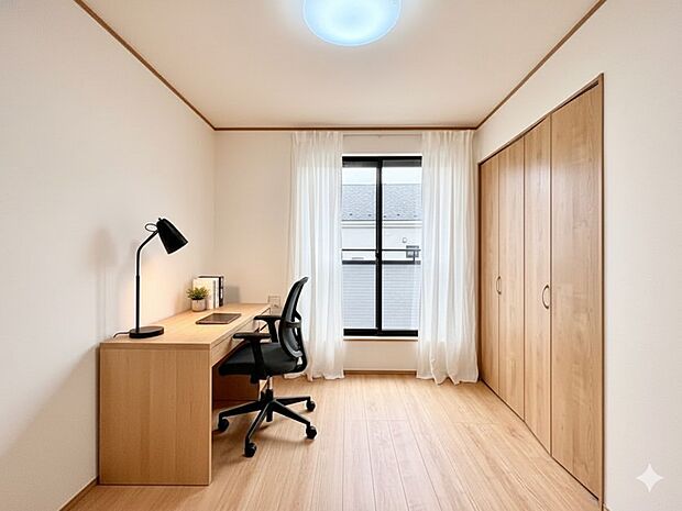 【配置してある家具や小物はCGによるイメージです。】【Bedroom】居室