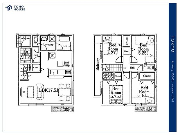 【Floor plan】間取り