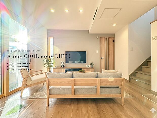 【配置してある家具や小物はCGによるイメージです。】【Livingroom】リビングルーム