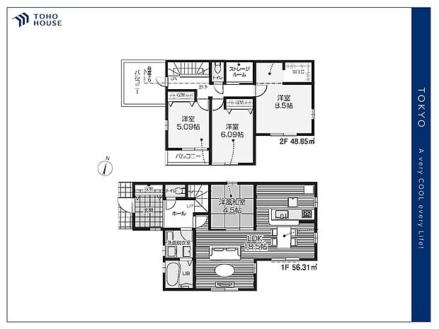 【floor plan】間取り