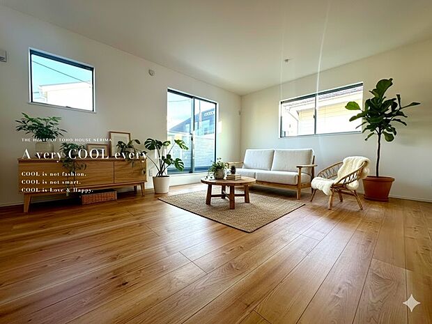 【配置してある家具や小物はCGによるイメージです】【Livingroom】リビング