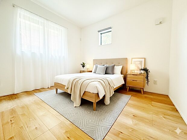 【配置してある家具や小物はCGによるイメージです】【Bedroom】居室