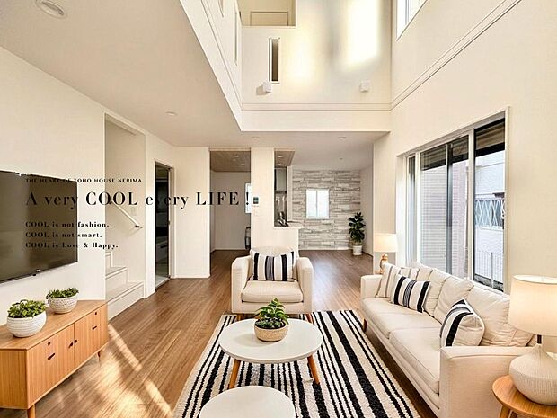 【配置してある家具や小物はCGによるイメージです】【Livingroom】リビング 