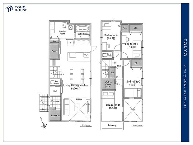 建物参考プラン価格 1700万円(税込)建物面積101.59?