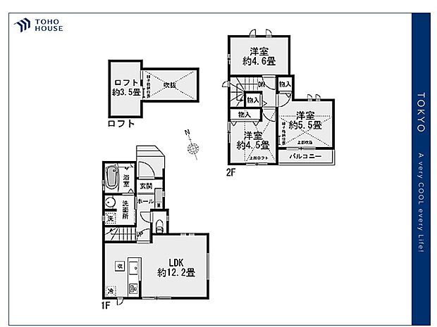 【floor plan】間取り