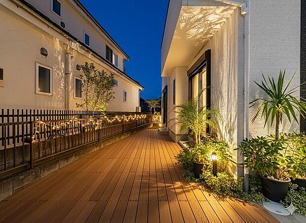 【配置してある家具や小物はCGによるイメージです。】【garden】庭