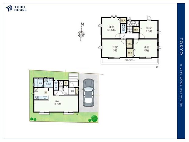 【Floor plan】間取り