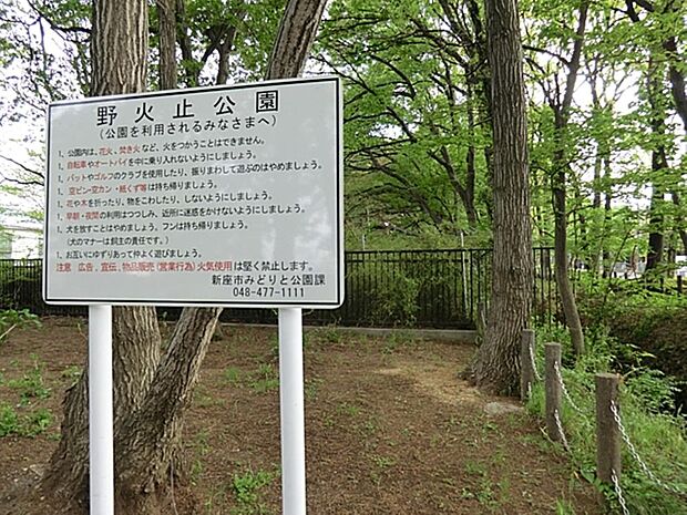 野火止公園まで約1008m