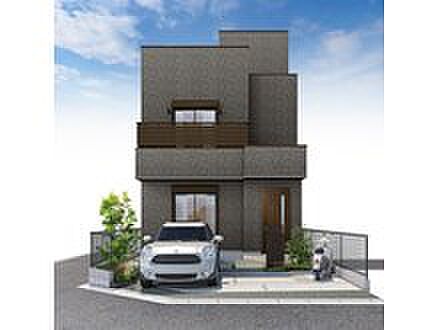 【完成予想図 外観】