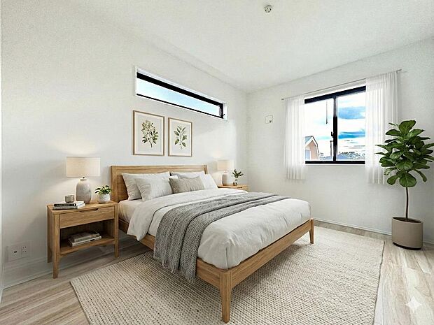 【配置してある家具や小物はCGによるイメージです】【Bedroom】居室