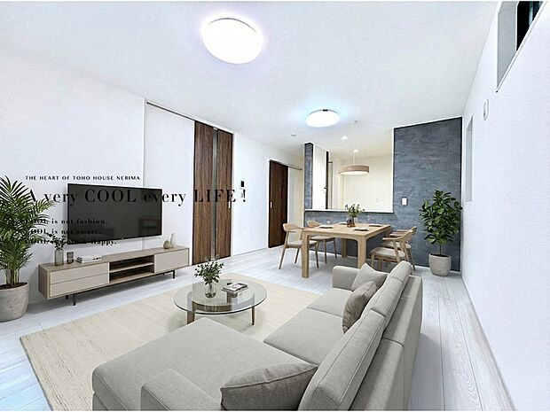 【配置してある家具や小物はCGによるイメージです】【Livingroom】リビング