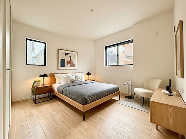 【配置してある家具や小物はCGによるイメージです】【Bedroom】居室
