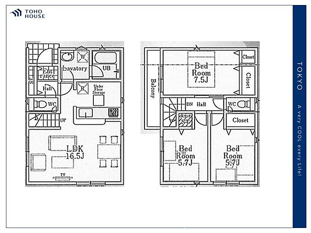 【Floor plan】間取り