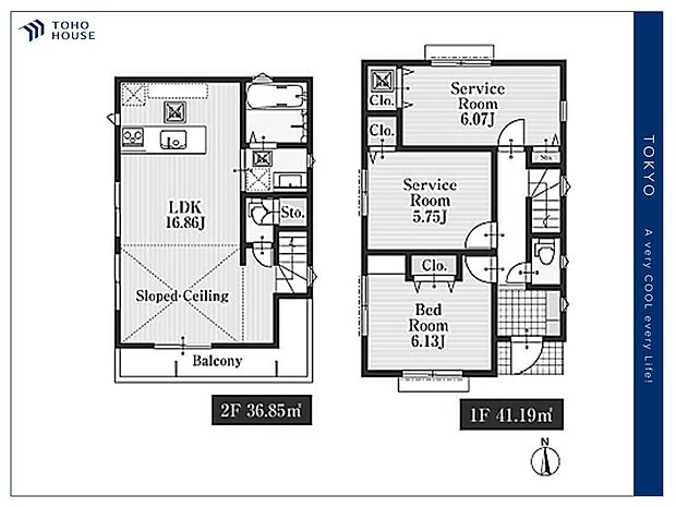 【Floor plan】間取り