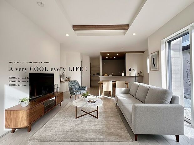 【配置してある家具や小物はCGによるイメージです。】【Livingroom】リビングルーム