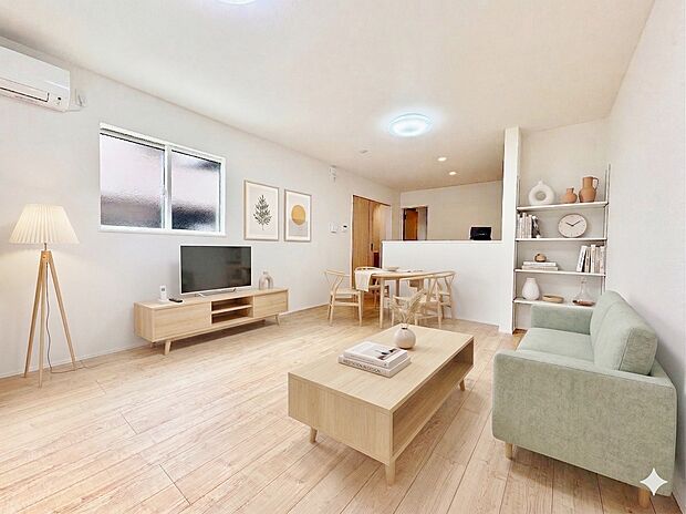 【配置してある家具や小物はCGによるイメージです。】【Livingroom】リビング