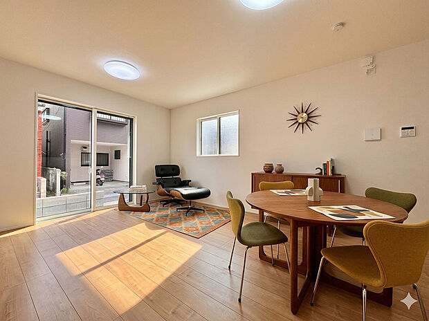 【配置してある家具や小物はCGによるイメージです。】【Livingroom】リビング