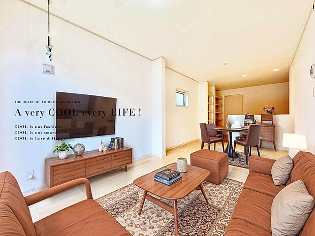 【配置してある家具や小物はCGによるイメージです】【Livingroom】リビング 