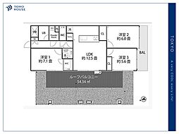 ダイアパレス武蔵関 3LDKの間取図画像