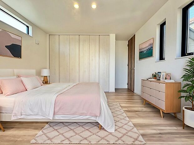 【配置してある家具や小物はCGによるイメージです。】【Bedroom】居室