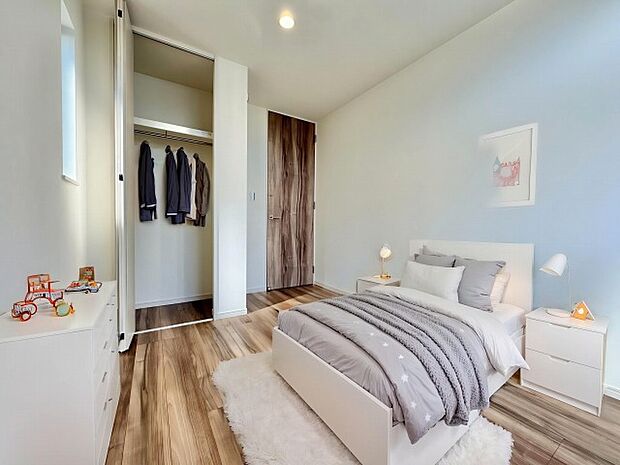 【配置してある家具や小物はCGによるイメージです。】【Bedroom】居室
