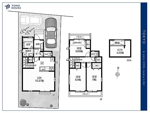 【floor plan】間取り