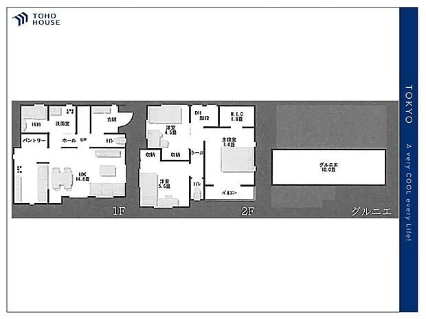 【floor plan】間取り