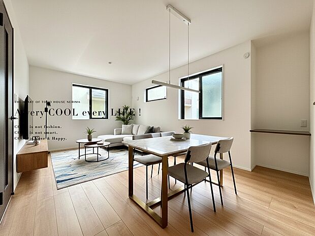 【配置してある家具や小物はCGによるイメージです】【Livingroom】リビング 