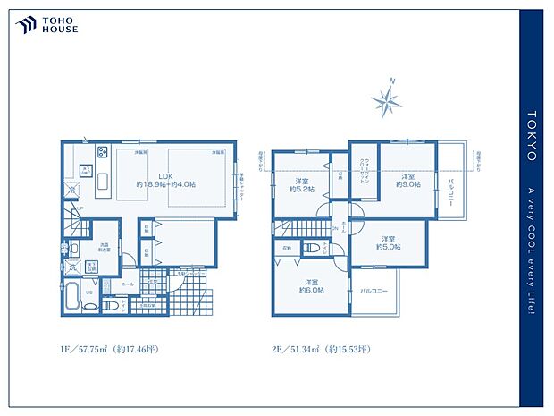 【Floor plan】間取り