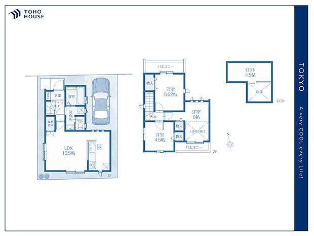 【floor plan】間取り