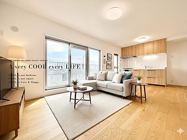 【配置してある家具や小物はCGによるイメージです】【Livingroom】リビング