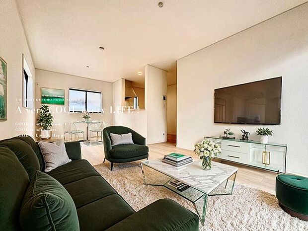 【配置してある家具や小物はCGによるイメージです。】【Livingroom】リビングルーム