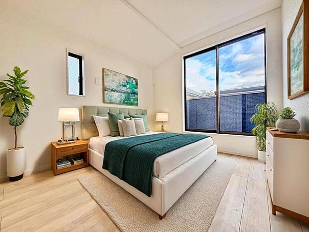 【配置してある家具や小物はCGによるイメージです。】【Bedroom】居室