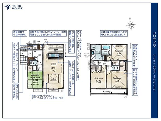 【floor plan】間取り