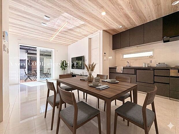 【配置してある家具や小物はCGによるイメージです。】【Livingroom】リビングルーム