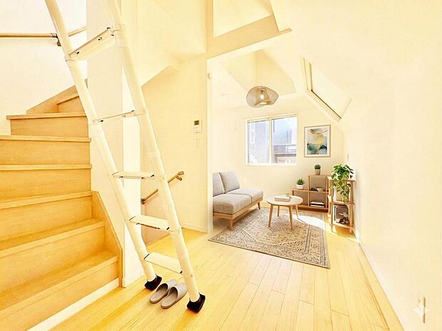 【配置してある家具や小物はCGによるイメージです。】【Livingroom】リビング