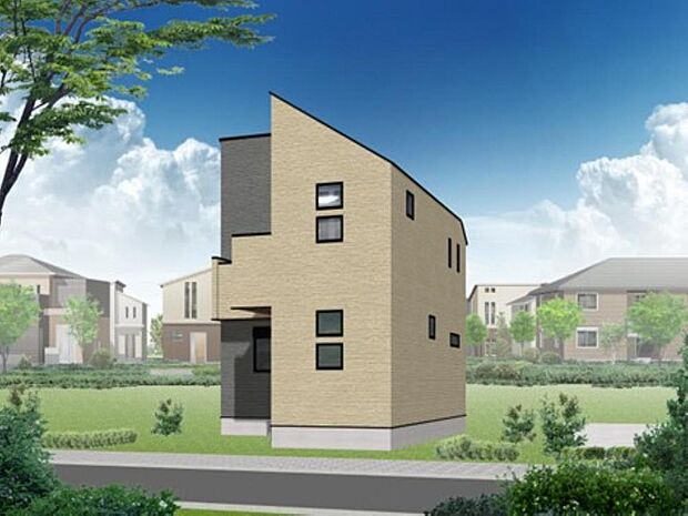 【完成予想図 外観】