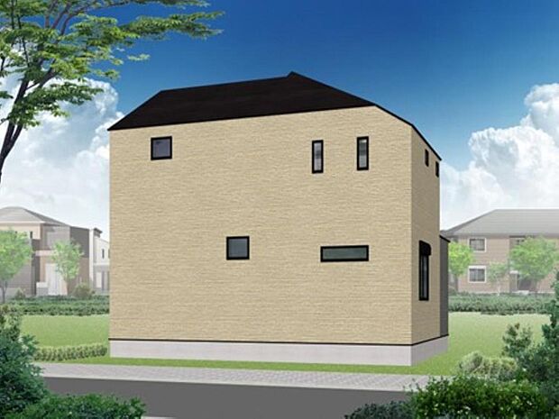 【完成予想図 外観】