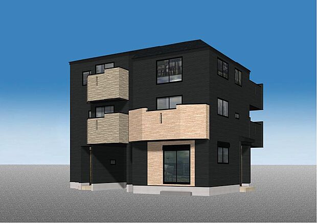 【完成予想図 外観】