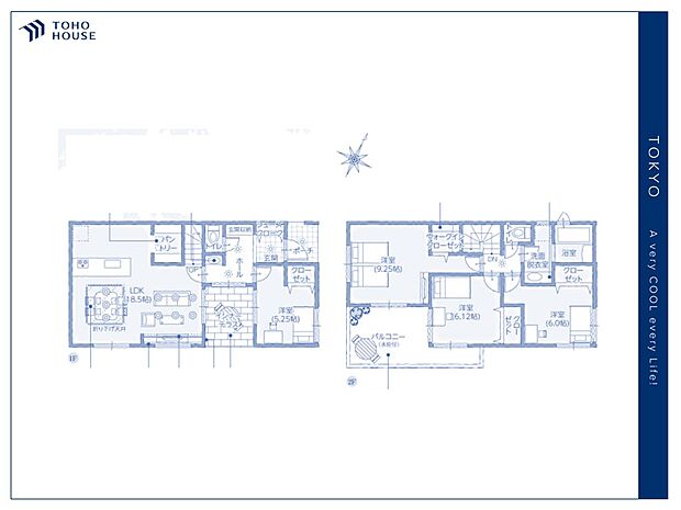 【Floor plan】間取り