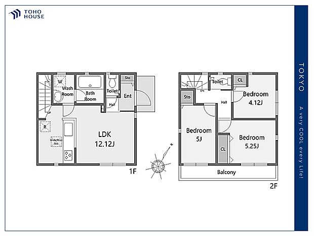 【floor plan】間取り