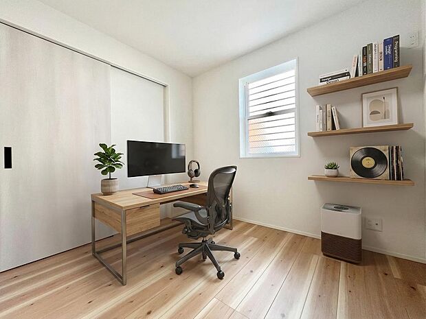 【配置してある家具や小物はCGによるイメージです。】【Bedroom】居室